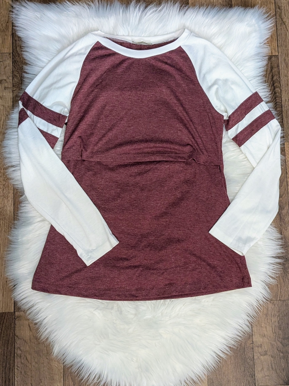Women's Raglan Style Nursing Top